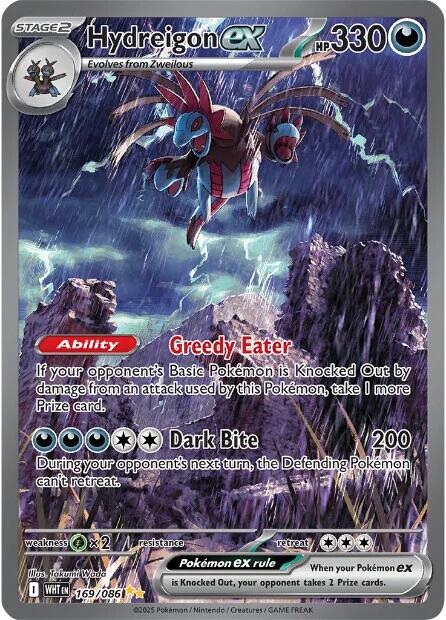 Hydreigon ex (169/086) [Scarlet & Violet: White Flare] | Black Swamp Games