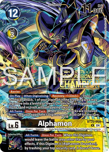 Alphamon [BT20-056] (Regionals 25-26 Season 2 Champion) [Release Special Booster Ver.2.0] | Black Swamp Games
