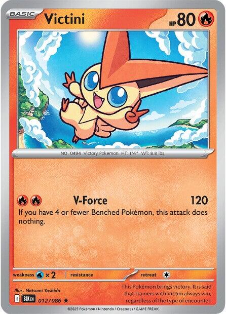 Victini (012/086) [Scarlet & Violet: Black Bolt] | Black Swamp Games