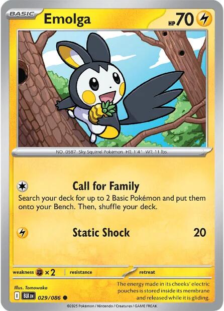 Emolga (029/086) [Scarlet & Violet: Black Bolt] | Black Swamp Games