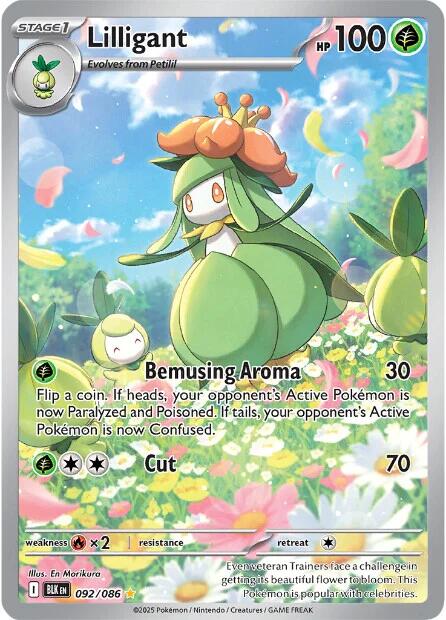 Lilligant (092/086) [Scarlet & Violet: Black Bolt] | Black Swamp Games