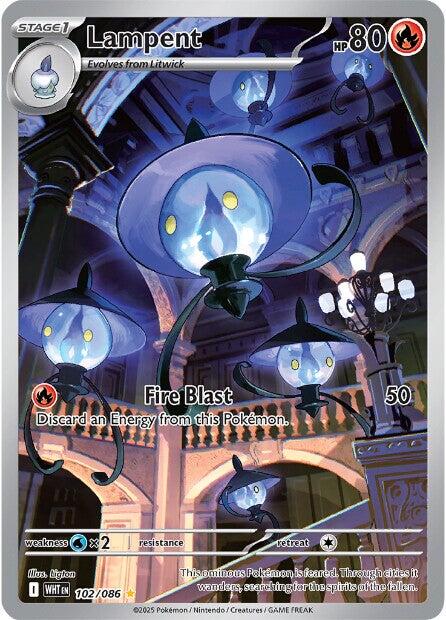 Lampent (102/086) [Scarlet & Violet: White Flare] | Black Swamp Games
