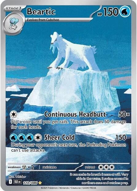 Beartic (110/086) [Scarlet & Violet: Black Bolt] | Black Swamp Games