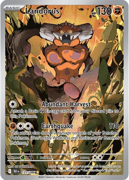 Landorus (131/086) [Scarlet & Violet: Black Bolt] | Black Swamp Games