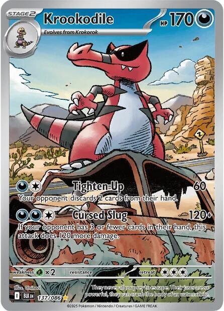 Krookodile (137/086) [Scarlet & Violet: Black Bolt] | Black Swamp Games