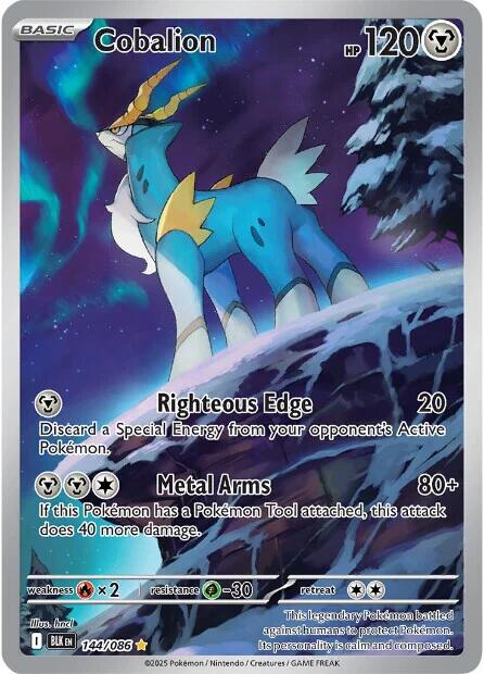 Cobalion (144/086) [Scarlet & Violet: Black Bolt] | Black Swamp Games