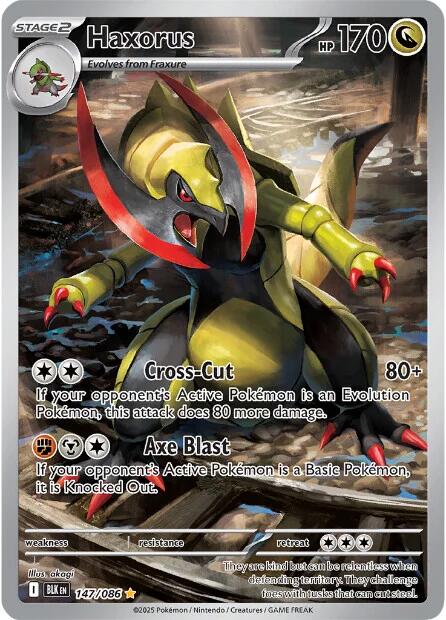 Haxorus (147/086) [Scarlet & Violet: Black Bolt] | Black Swamp Games
