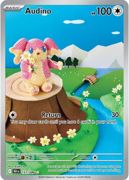 Audino (151/086) [Scarlet & Violet: Black Bolt] | Black Swamp Games