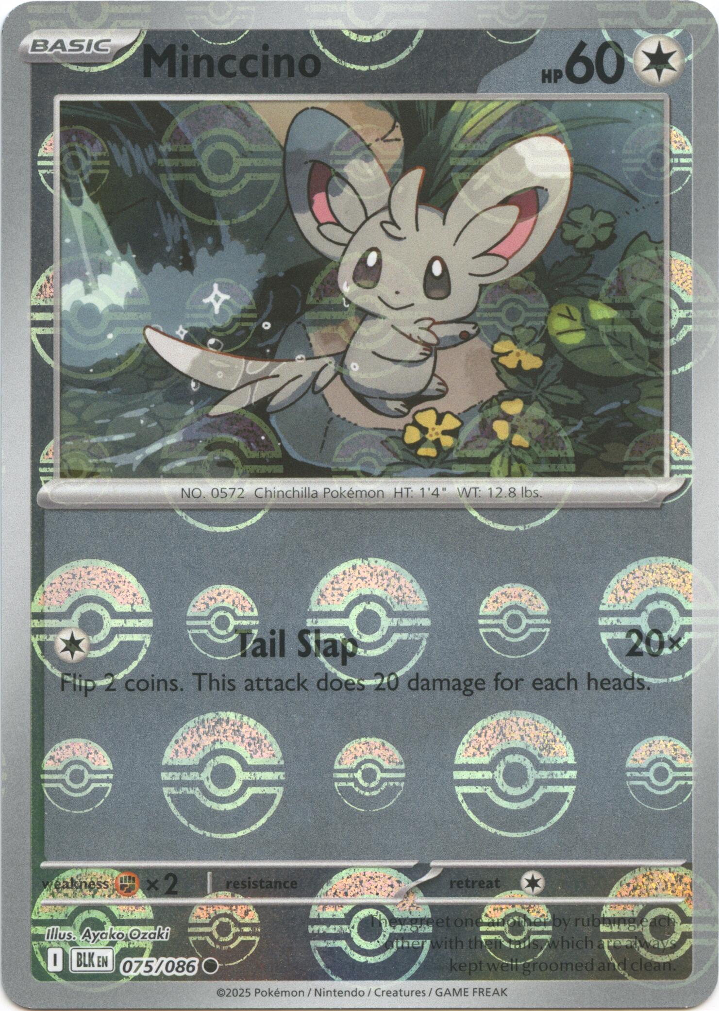 Cinccino (076/086) (Poke Ball Pattern) [Scarlet & Violet: Black Bolt] | Black Swamp Games