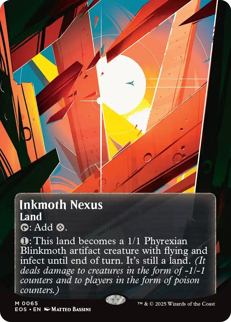 Inkmoth Nexus (0065) (Borderless) [Edge of Eternities: Stellar Sights] | Black Swamp Games