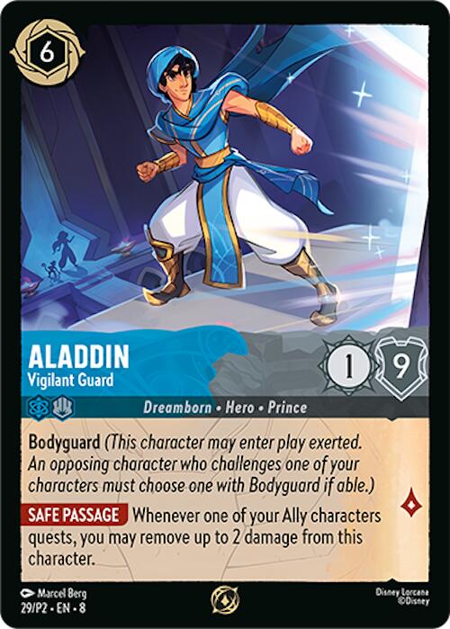Aladdin - Vigilant Guard (29) [Promo Cards] | Black Swamp Games