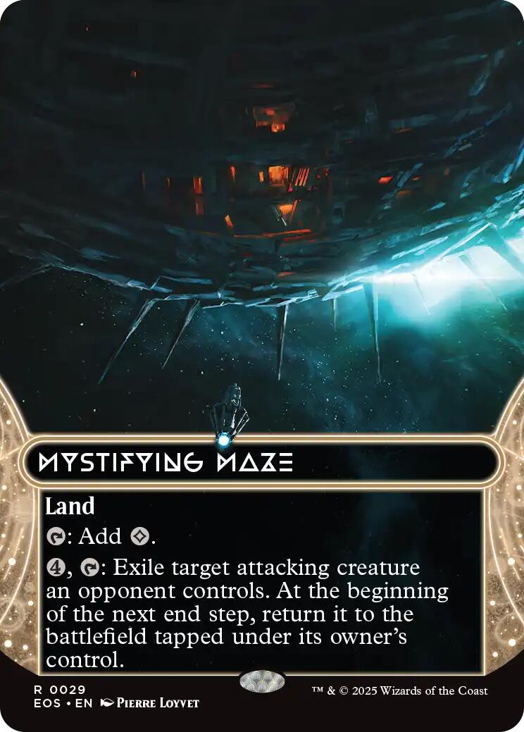 Mystifying Maze (0029) (Borderless) [Edge of Eternities: Stellar Sights] | Black Swamp Games