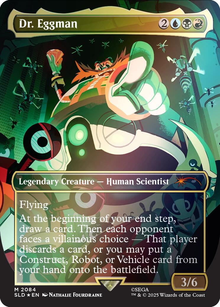 Dr. Eggman (Rainbow Foil) [Secret Lair Drop Series] | Black Swamp Games