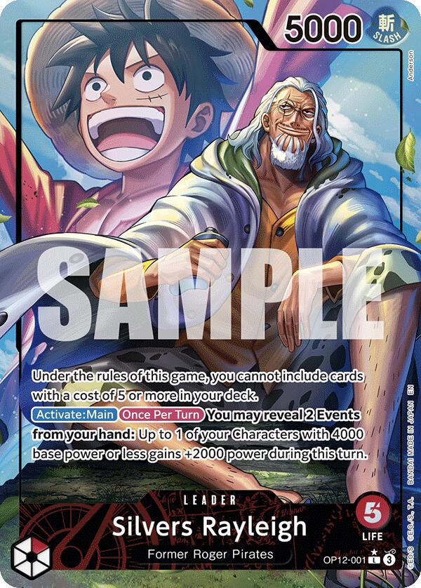 Silvers Rayleigh (Alternate Art) [Legacy of the Master] | Black Swamp Games