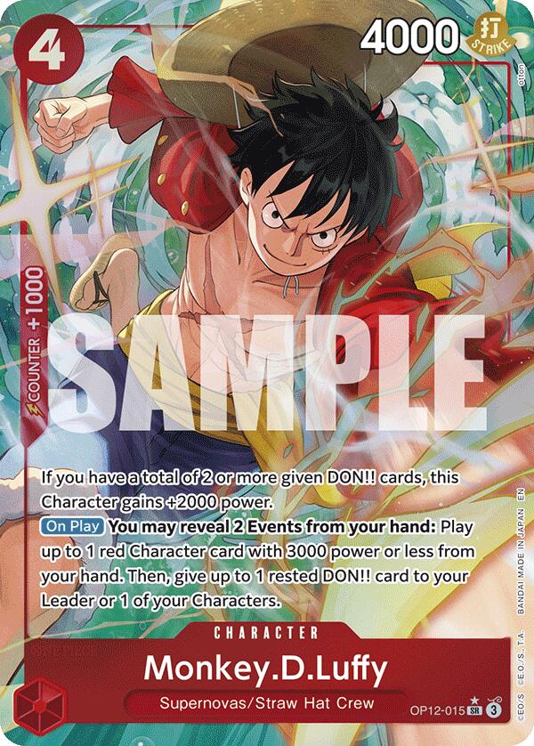 Monkey.D.Luffy (Alternate Art) [Legacy of the Master] | Black Swamp Games
