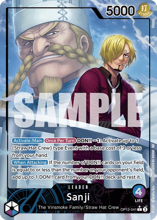 Sanji (Alternate Art) [Legacy of the Master] | Black Swamp Games