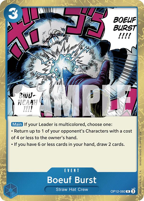 Boeuf Burst [Legacy of the Master] | Black Swamp Games
