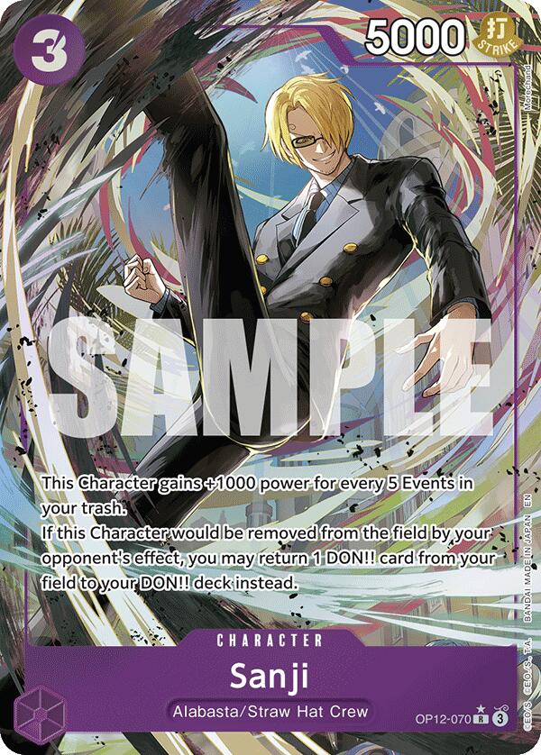 Sanji (Alternate Art) [Legacy of the Master] | Black Swamp Games