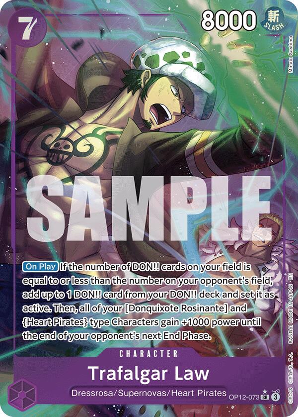 Trafalgar Law (Alternate Art) [Legacy of the Master] | Black Swamp Games