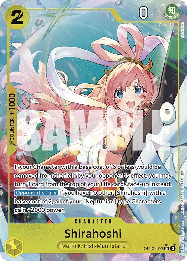 Shirahoshi (Alternate Art) [Legacy of the Master] | Black Swamp Games