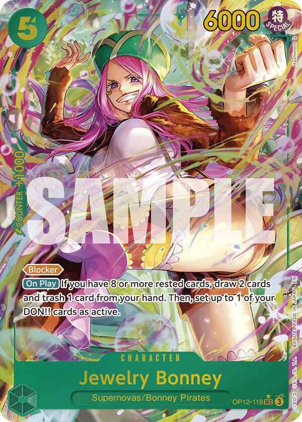 Jewelry Bonney (Alternate Art) [Legacy of the Master] | Black Swamp Games