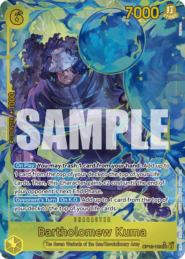 Bartholomew Kuma (Alternate Art) [Legacy of the Master] | Black Swamp Games