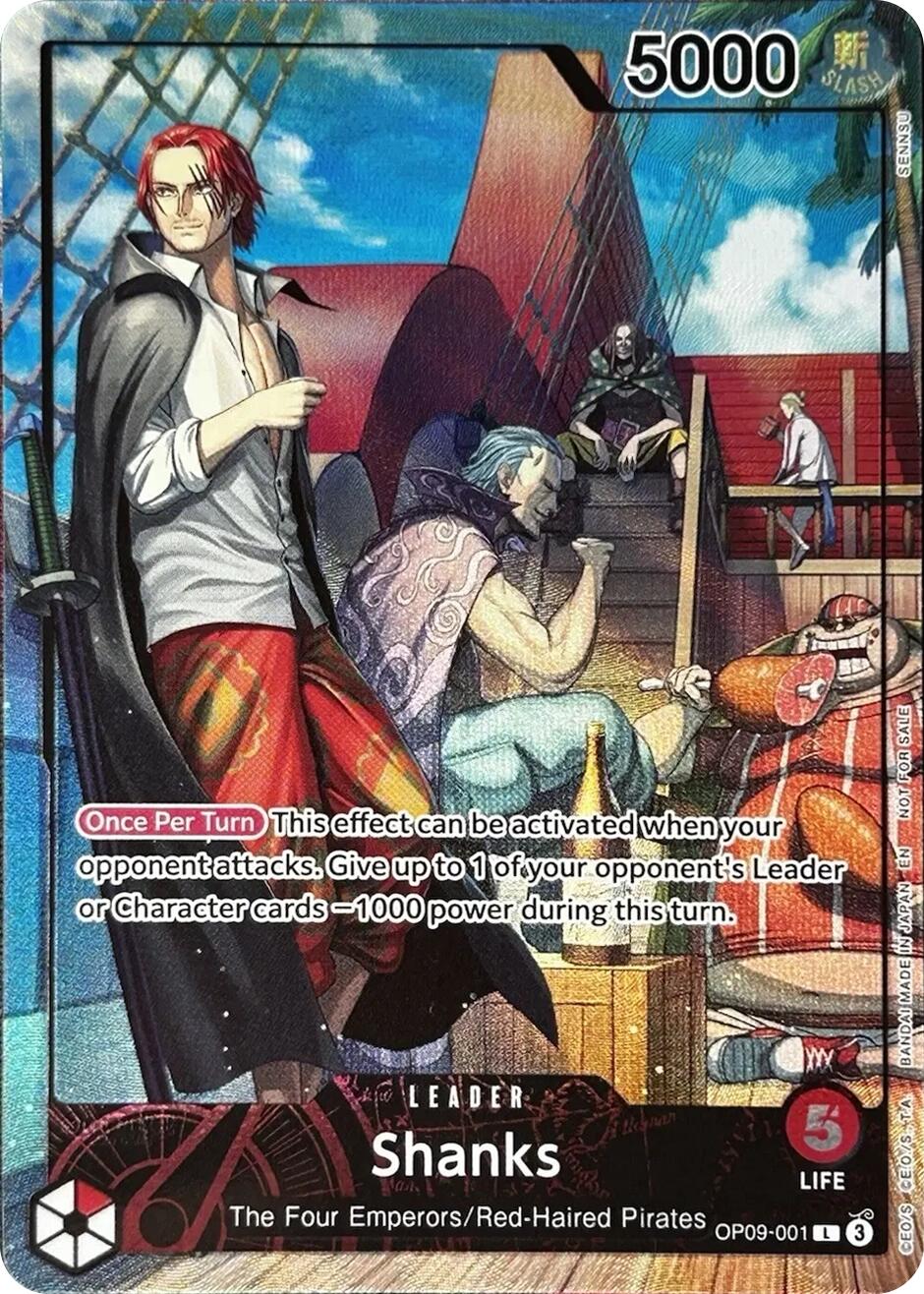 Shanks (2025 PSA Magazine Promo) [One Piece Promotion Cards] | Black Swamp Games