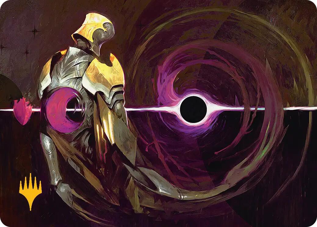 Gravkill Art Card (Gold-Stamped Planeswalker Symbol) [Edge of Eternities Art Series] | Black Swamp Games