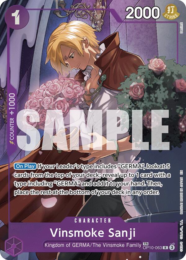 Vinsmoke Sanji (TR) [Legacy of the Master] | Black Swamp Games