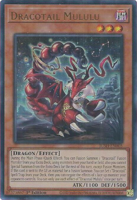 Dracotail Mululu [JUSH-EN005] Ultra Rare | Black Swamp Games