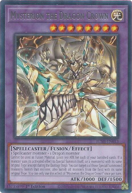 Mysterion the Dragon Crown [JUSH-EN013] Rare | Black Swamp Games