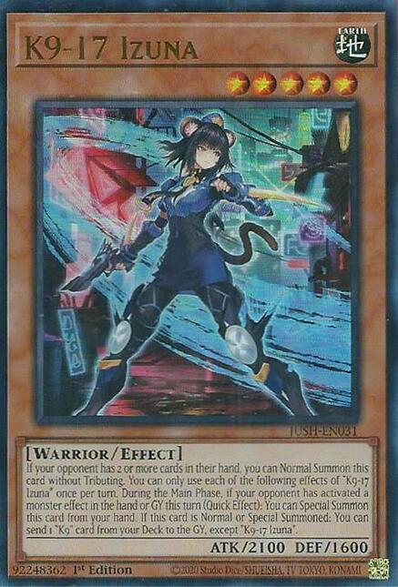 K9-17 Izuna [JUSH-EN031] Ultra Rare | Black Swamp Games