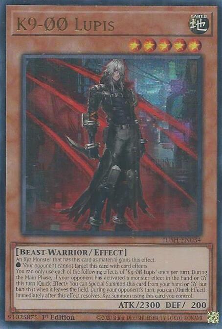 K9-00 Lupis [JUSH-EN034] Ultra Rare | Black Swamp Games