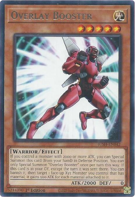 Overlay Booster [JUSH-EN042] Rare | Black Swamp Games