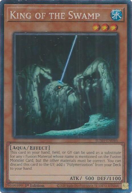 King of the Swamp (CR) [JUSH-EN046] Collector's Rare | Black Swamp Games
