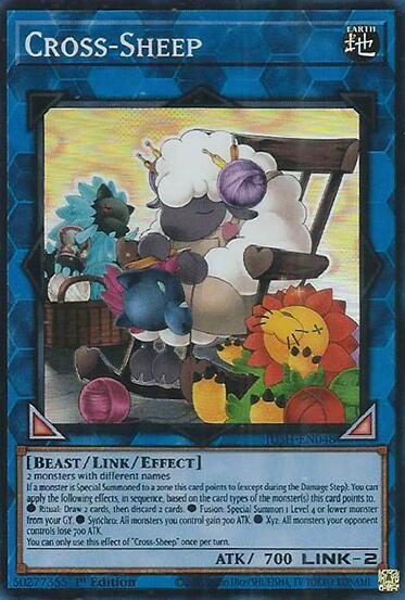 Cross-Sheep (Super Rare) [JUSH-EN048] Super Rare | Black Swamp Games