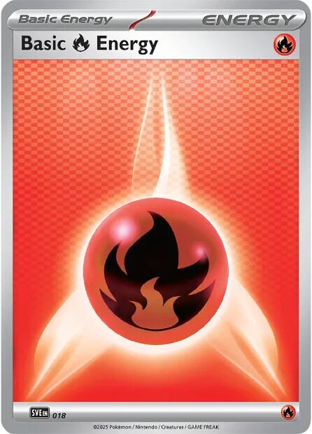 Basic Fire Energy (018) [Scarlet & Violet: Black Bolt] | Black Swamp Games