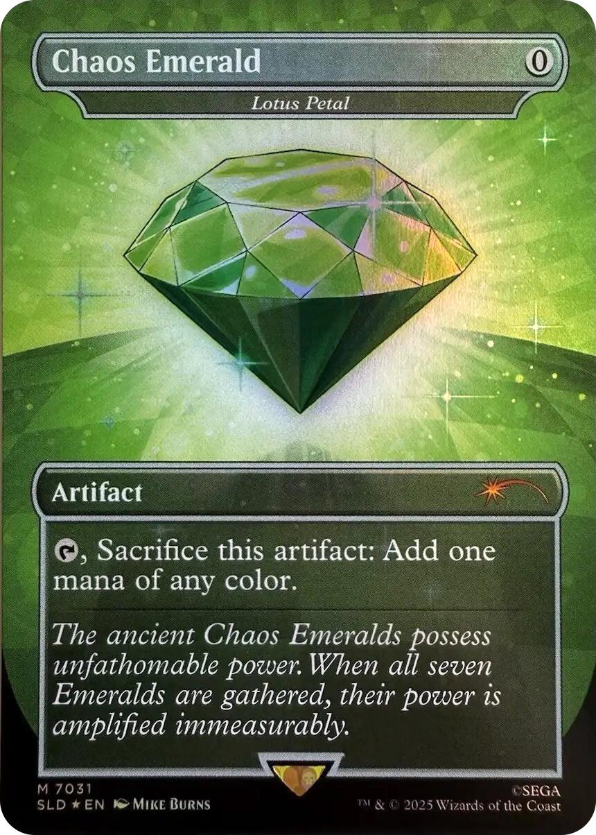 Chaos Emerald - Lotus Petal (7031) [Secret Lair Drop Series] | Black Swamp Games