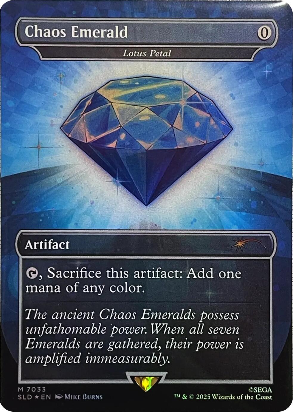 Chaos Emerald - Lotus Petal (7033) [Secret Lair Drop Series] | Black Swamp Games