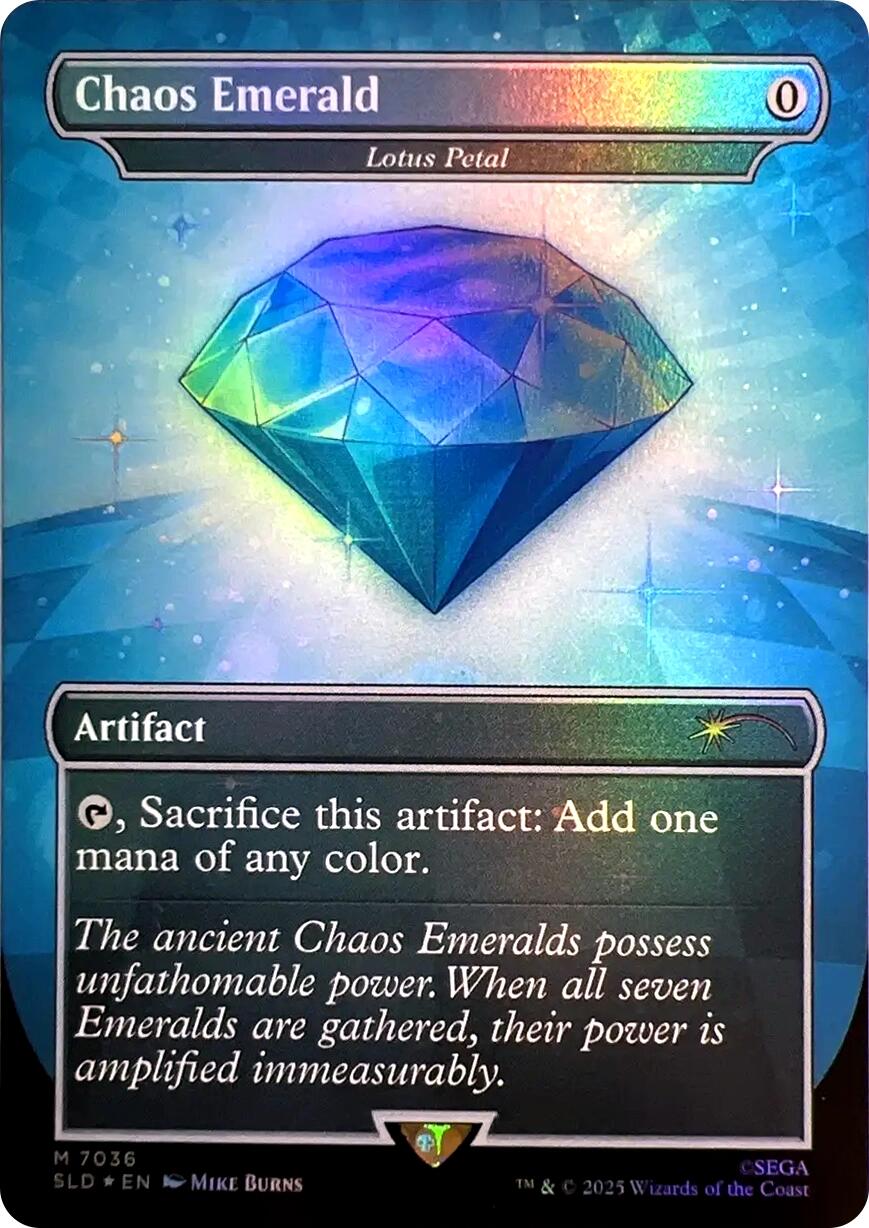 Chaos Emerald - Lotus Petal (7036) [Secret Lair Drop Series] | Black Swamp Games
