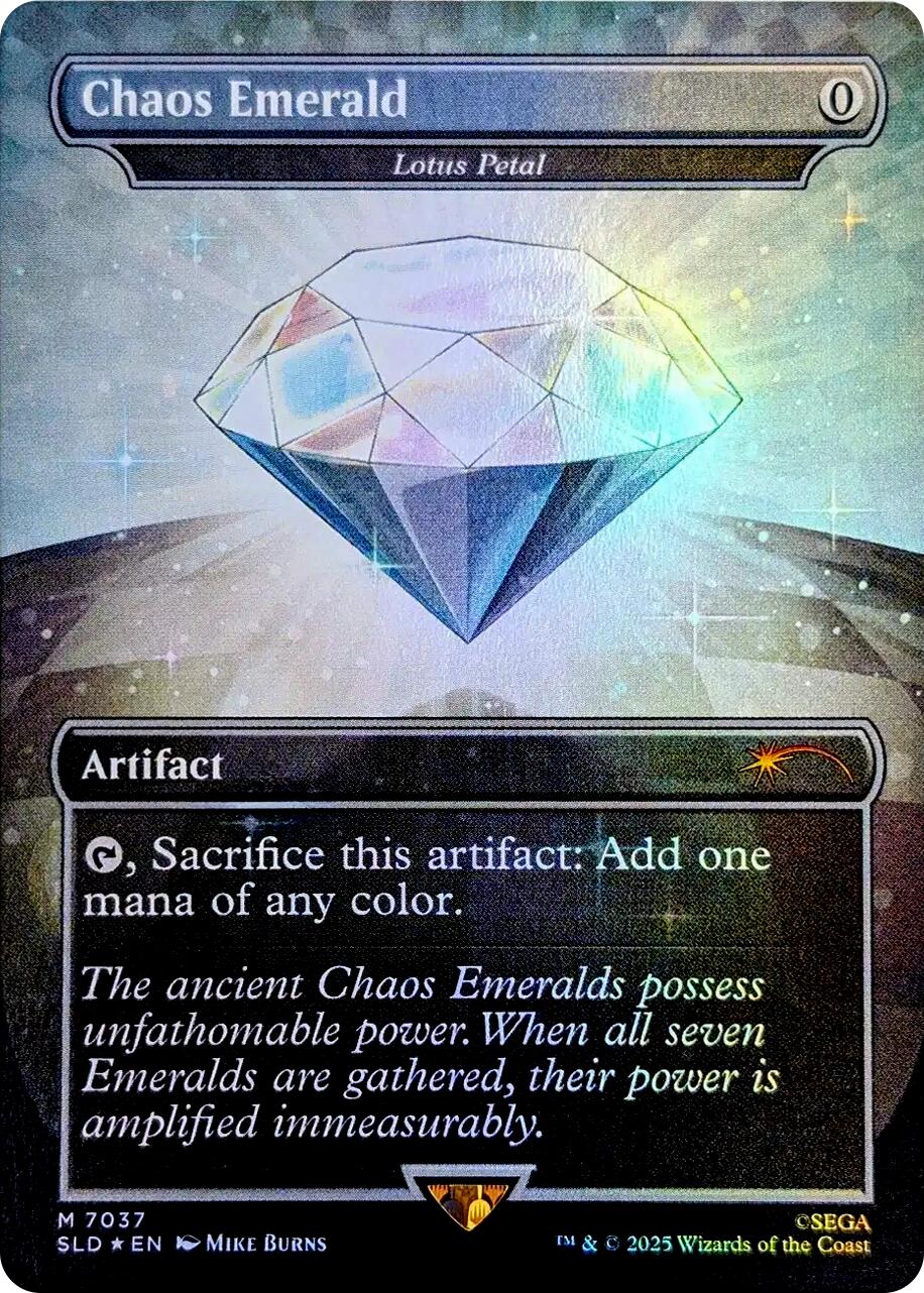 Chaos Emerald - Lotus Petal (7037) [Secret Lair Drop Series] | Black Swamp Games