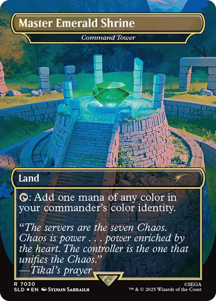 Master Emerald Shrine - Command Tower (7030) [Secret Lair Drop Series] | Black Swamp Games