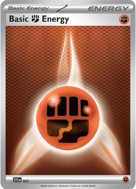 Basic Fighting Energy (022) [Scarlet & Violet: Black Bolt] | Black Swamp Games