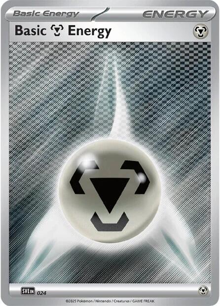 Basic Metal Energy (024) [Scarlet & Violet: Black Bolt] | Black Swamp Games