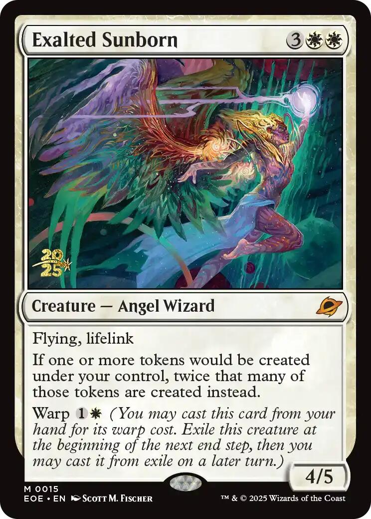 Exalted Sunborn [Edge of Eternities Prerelease Promos] | Black Swamp Games