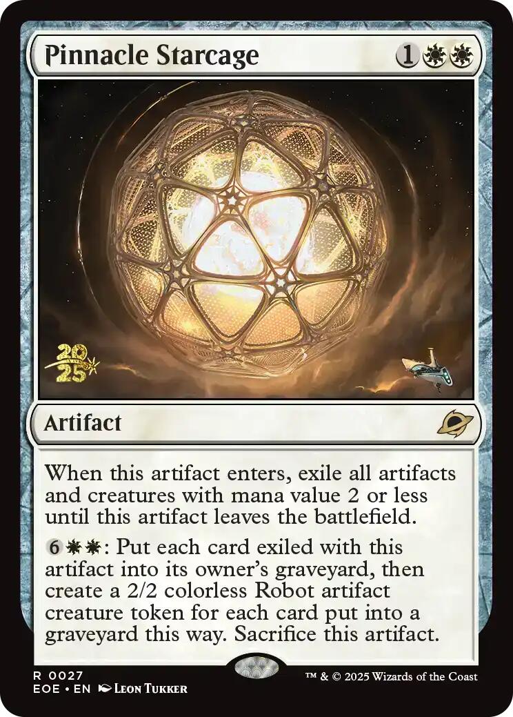 Pinnacle Starcage [Edge of Eternities Prerelease Promos] | Black Swamp Games