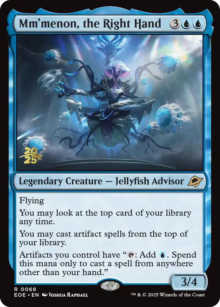 Mm'menon, the Right Hand [Edge of Eternities Prerelease Promos] | Black Swamp Games