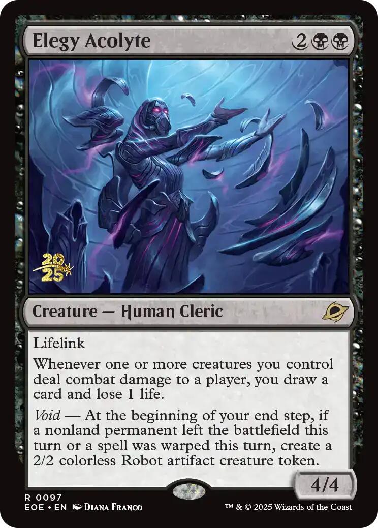 Elegy Acolyte [Edge of Eternities Prerelease Promos] | Black Swamp Games