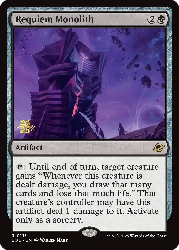 Requiem Monolith [Edge of Eternities Prerelease Promos] | Black Swamp Games
