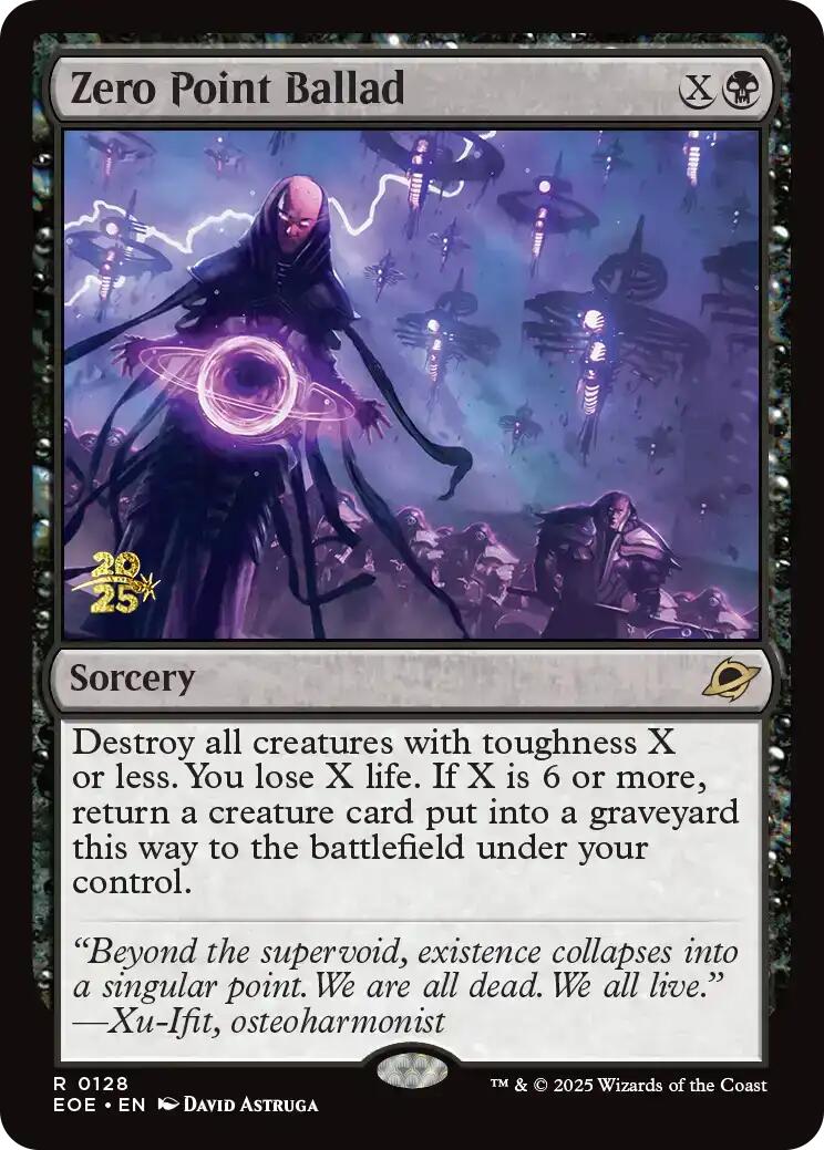 Zero Point Ballad [Edge of Eternities Prerelease Promos] | Black Swamp Games